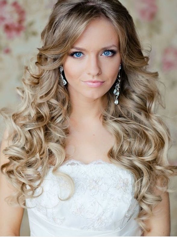 Curly Hairstyles for Wedding 2015