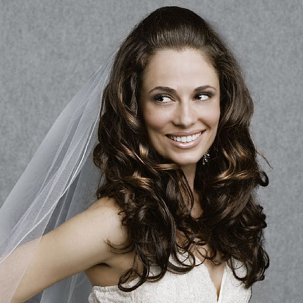 Curly Wedding Bridal Hairstyles