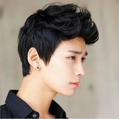 Korean men short hair