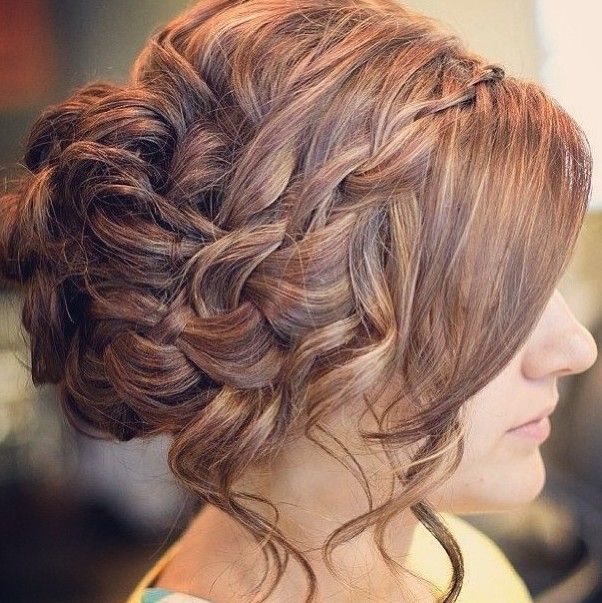 Messy Updo for Prom Hairstyles