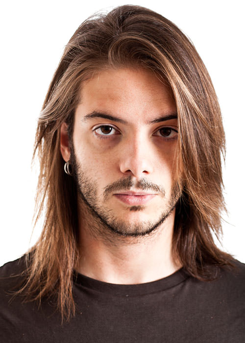 Rock Star Hair Long Style For A Man
