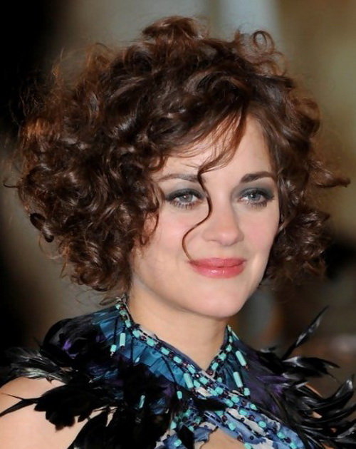 Short Hairstyles For Curly Hair 2015