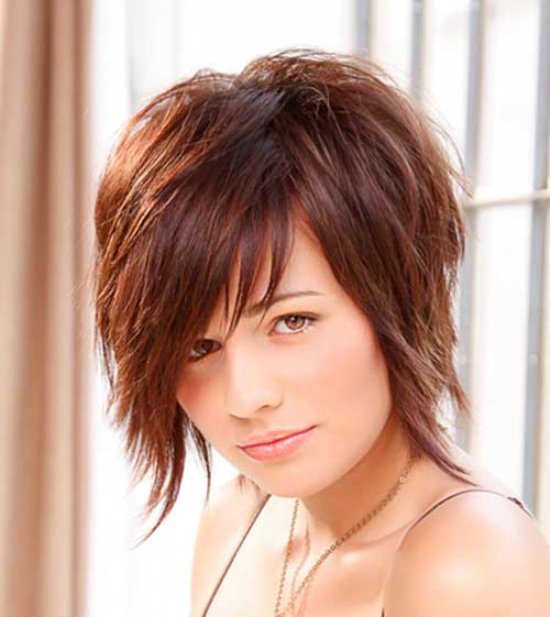 Short Hairstyles for Round Faces ideas