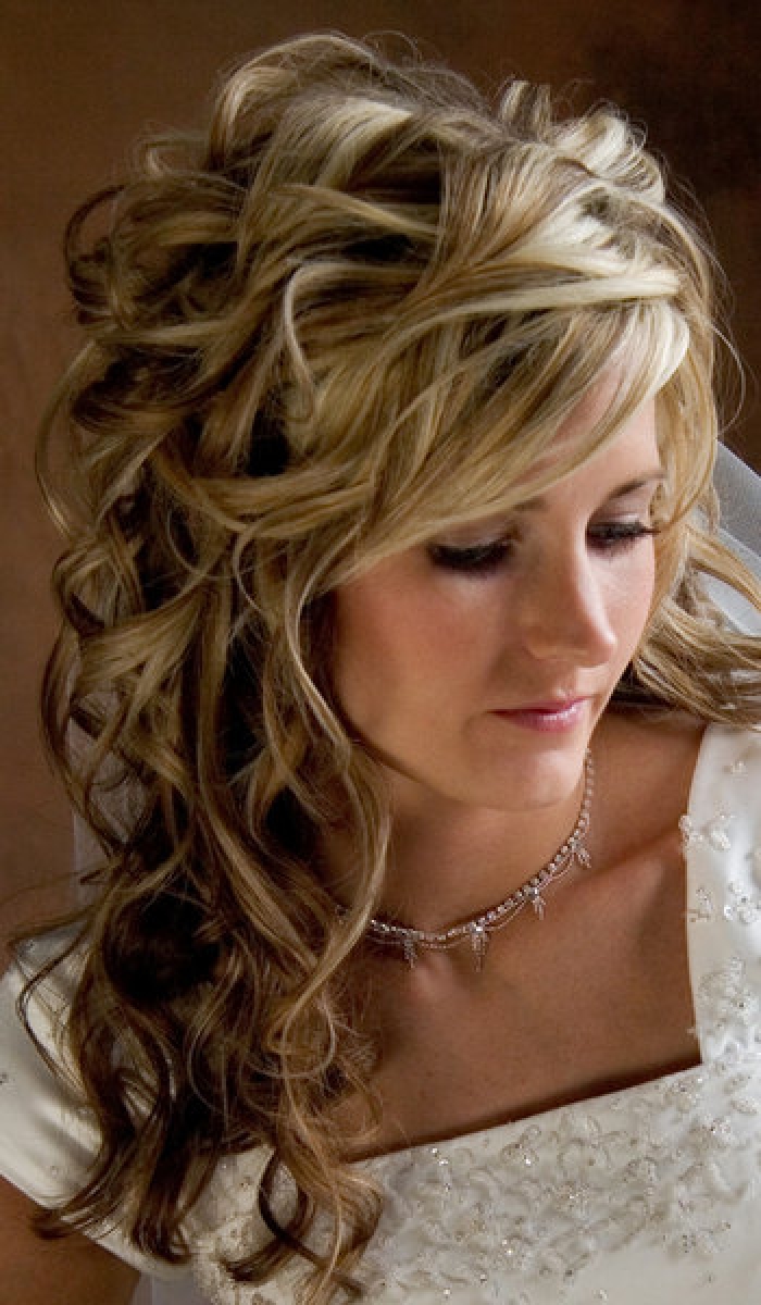 curly wedding hairstyles.