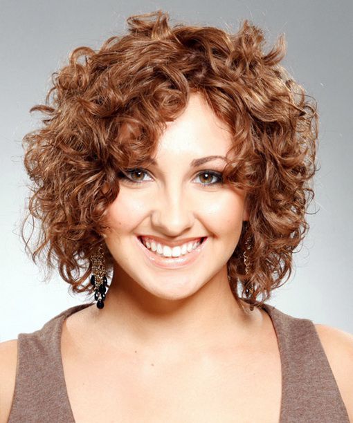 fine short hairstyles for thick curly frizzy hair