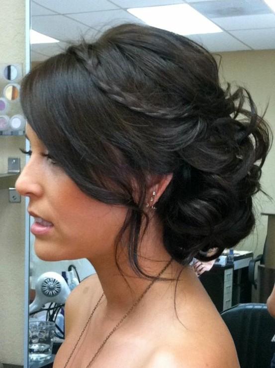 hairstyles for prom medium length
