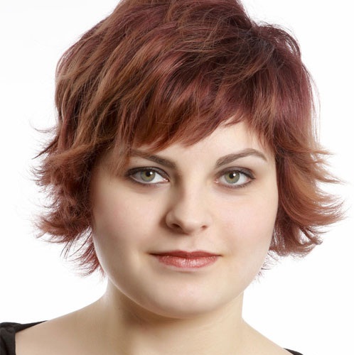 short hairstyles for fat women