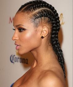 African American Braids Curly Weave Hairstyles ...