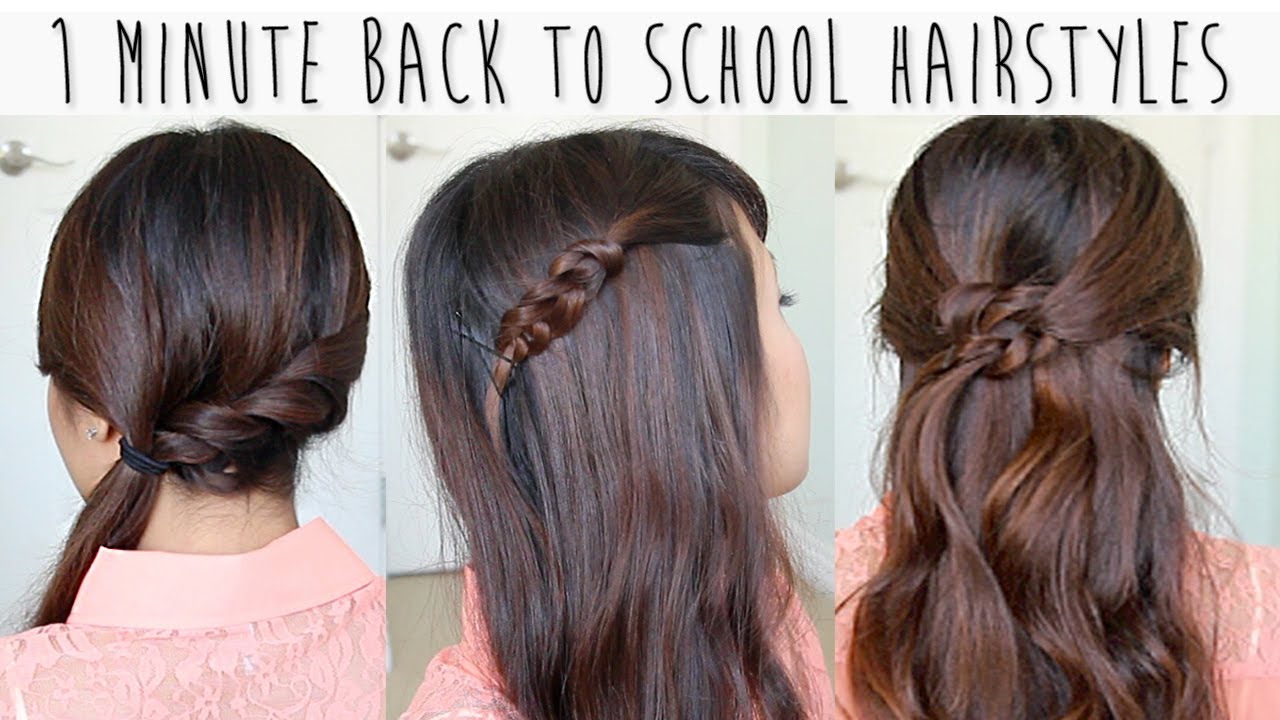 Cool Hairstyles For School For Medium Hair