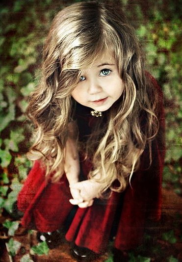 Cute Ideas of Curly Hairstyles for Little Girls