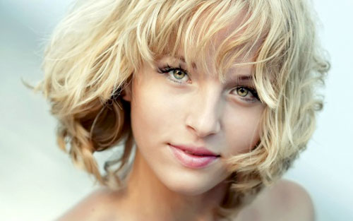 Cute short haircuts for girls with curly hair