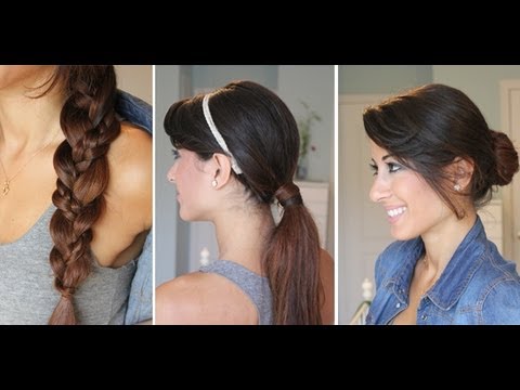 Easy Back-To-School Hairstyles