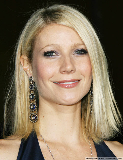Gwyneth Paltrow with a shoulder length hairstyle