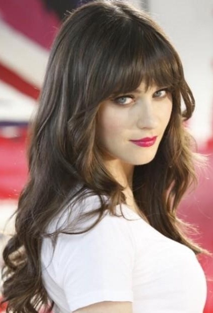 Long Hairstyles With Bangs For Women
