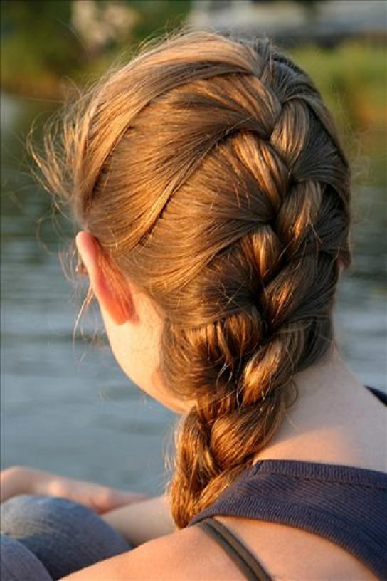 Nice French Braid Hairstyle