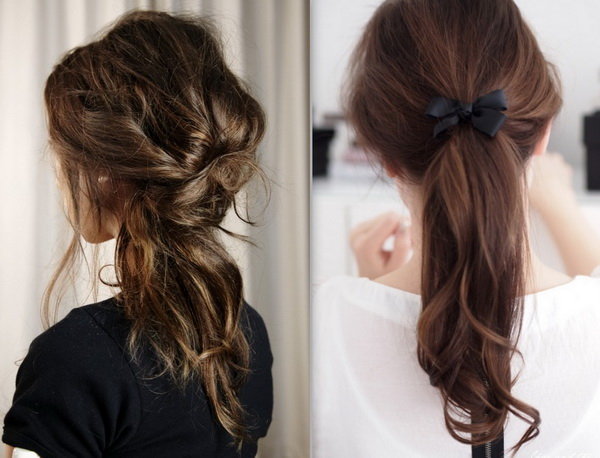 Simple Hairstyles For School