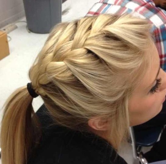 Trendy French Braid Hairstyles For 2015