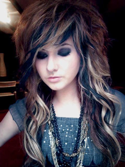 emo hairstyles for girls fashion