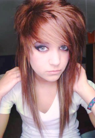 emo hairstyles for girls image ideas