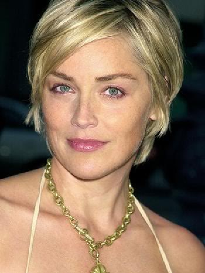 short hairstyles for round faces thin hair