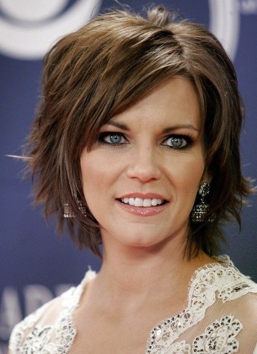 short hairstyles for thick hair Pics
