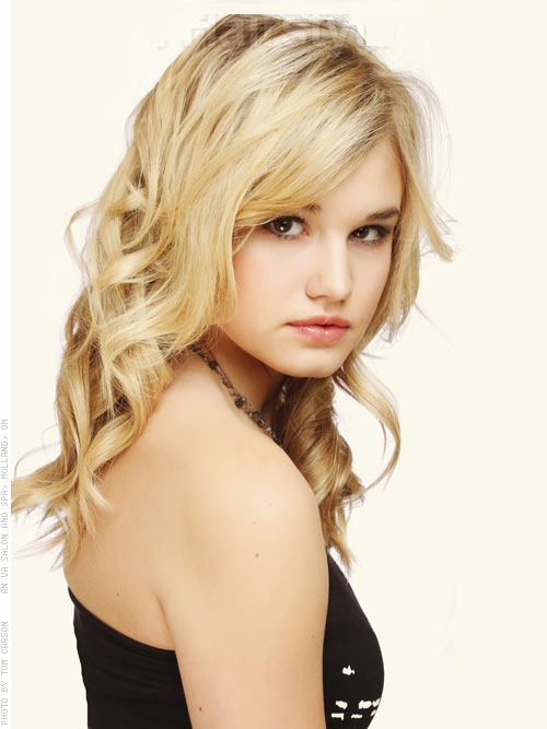 wavy blonde hairstyles for thin hair