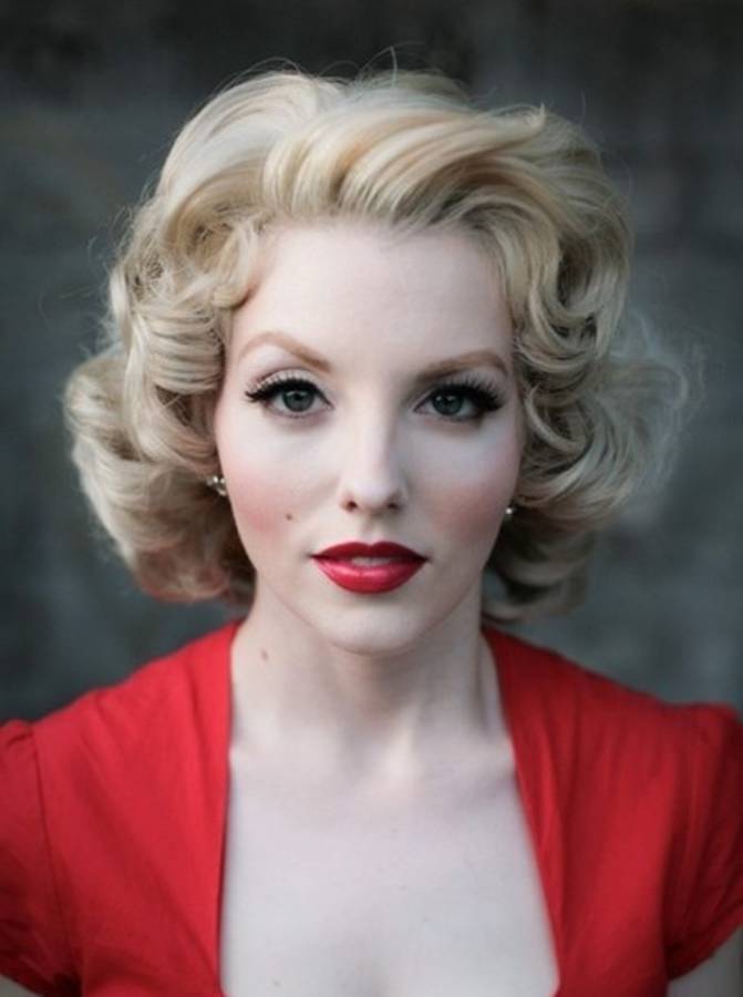 50s hairstyles and makeup ideas