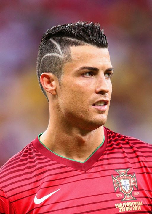Cristiano Ronaldo Hairstyle World Cup 2015
