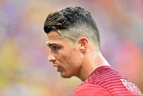 Cristiano Ronaldo new haircut