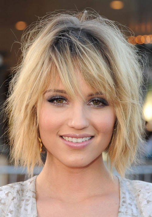 Messy short hairstyles 2015