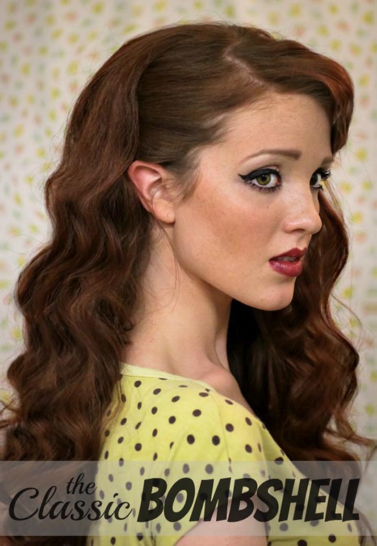 Pin-Up Retro Hairstyle Tutorial