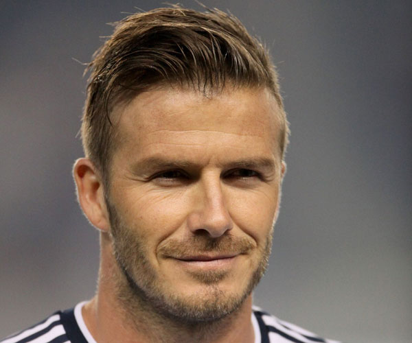 Sexy David Beckham Hairstyles -