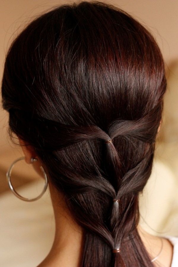 sweet and simple hairstyle