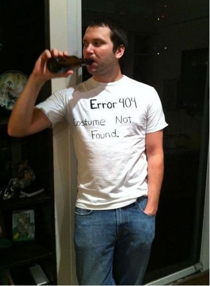 Clever Last-Minute Halloween Costumes...