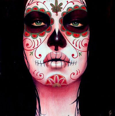 Halloween Skull Face Paint Ideas