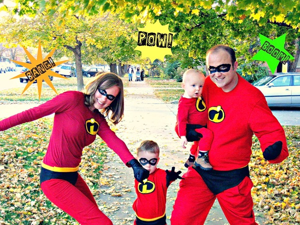 Jetsons family incredibles family costume