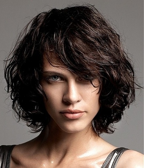 Layered Haircuts For Short Curly Hair