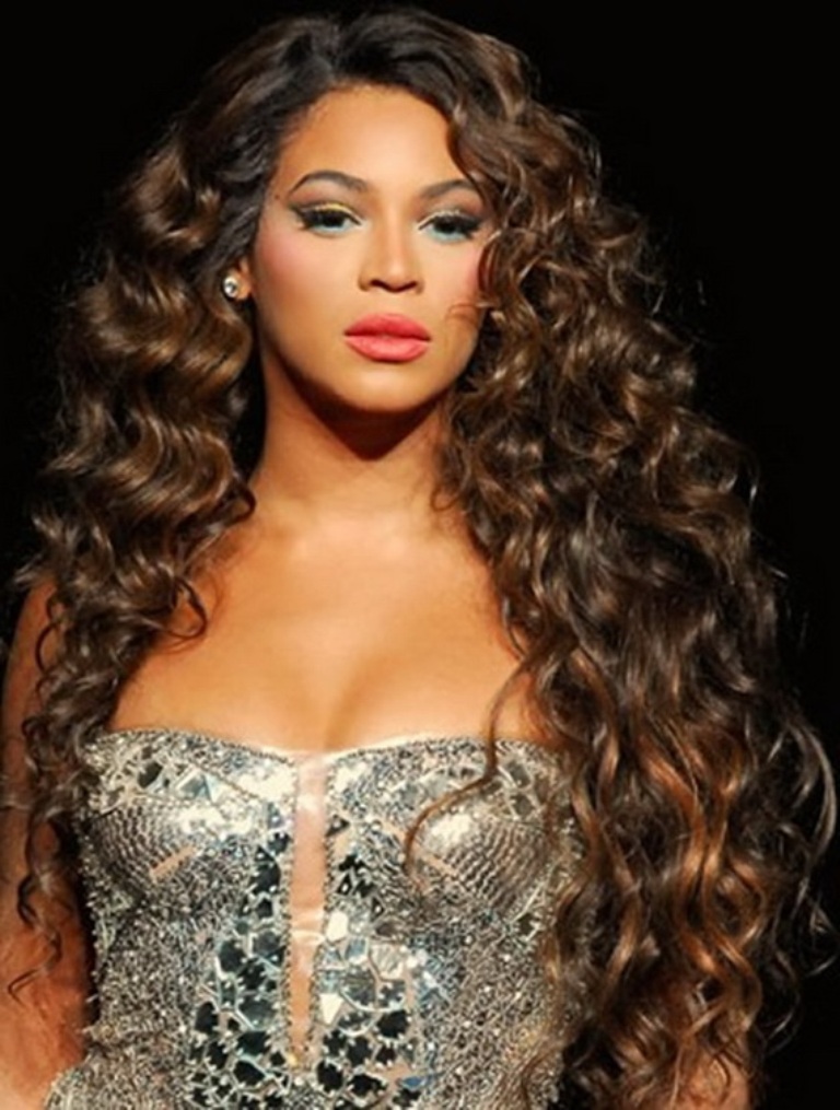 Long Curly Weave Hairstyles