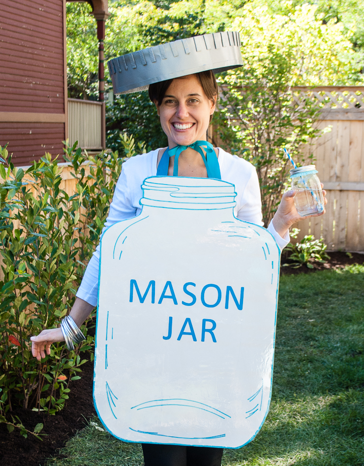 Mason Jar Halloween Costume