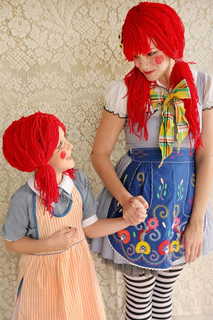 Mommy and Me Rag Doll Costumes