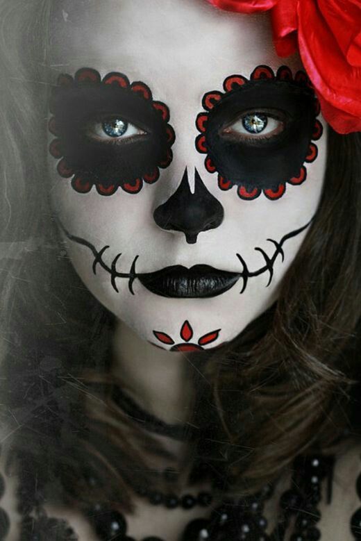 Scary And Freaky Halloween Party Face Paint Ideas