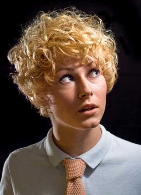 Short Curly Women's Hairstyles