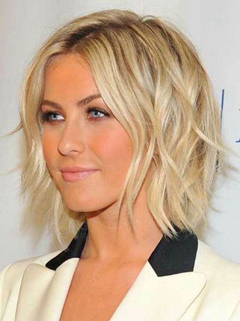 Short Hairstyles For Fine Wavy Hair..