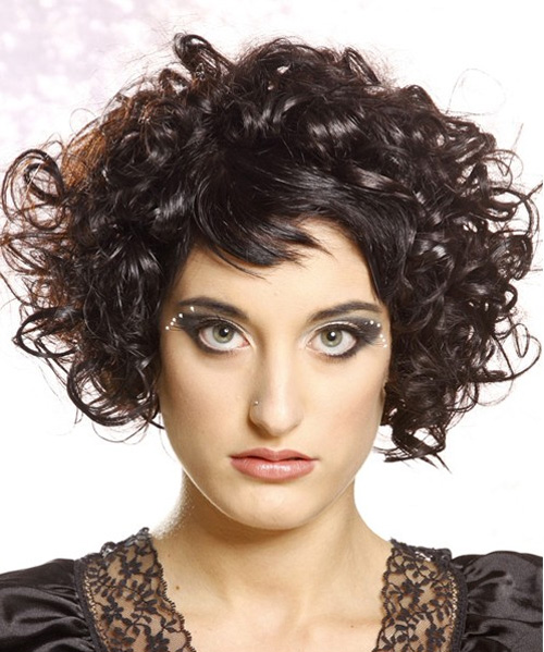Short Naturally Curly Hairstyles Women