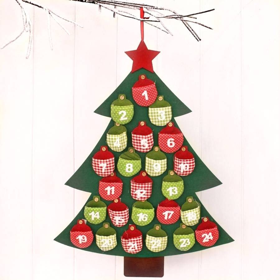 11 christmas tree advent calendar