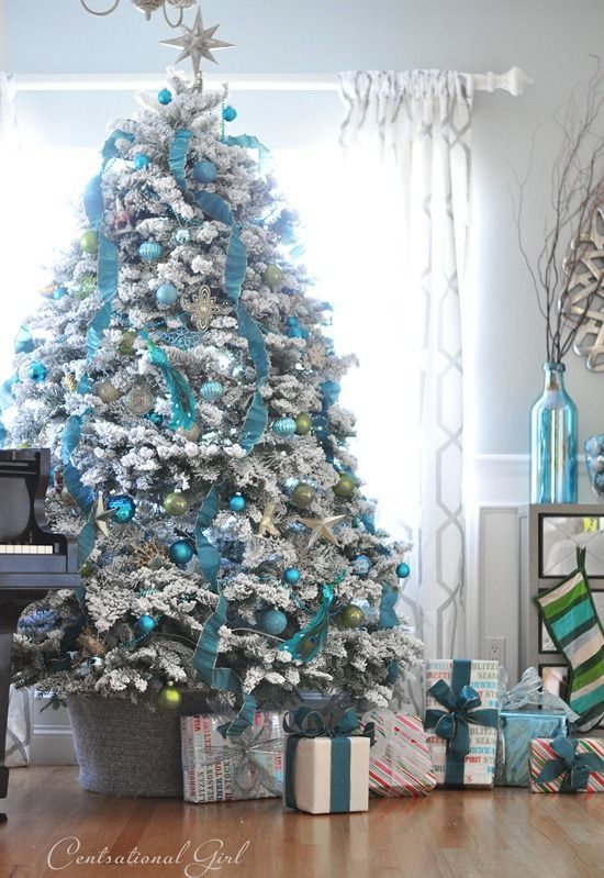 20 Turquoise Christmas Inspiration