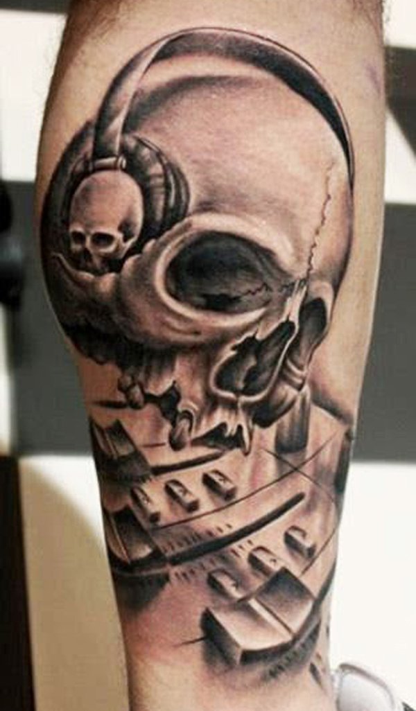 50 Awesome Skull Tattoo Designs - The Xerxes