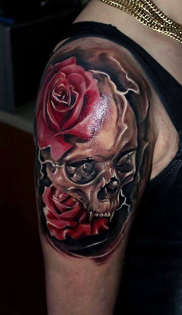 66-Skull-with-rose-tattoo