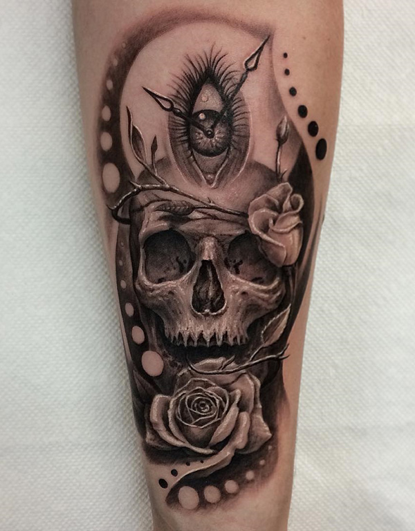 81-3D-skull-with-rose-tattoo