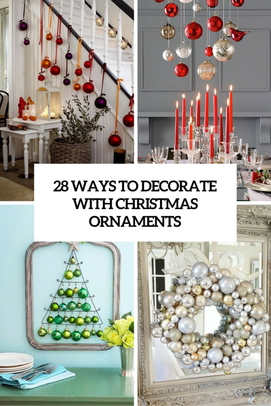 Christmas Ornaments Home Decor Ideas (1)